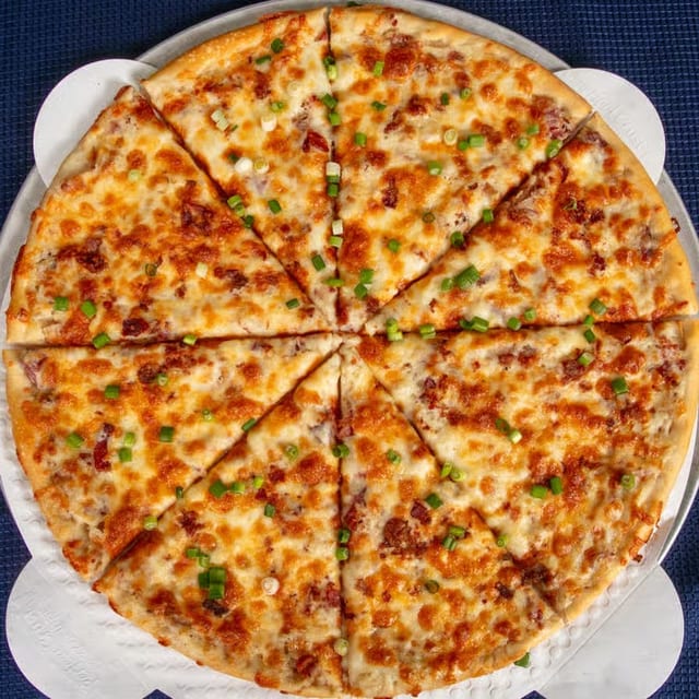 Loaded Baked Potato Pizza.