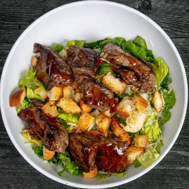Steak Tip Caesar.