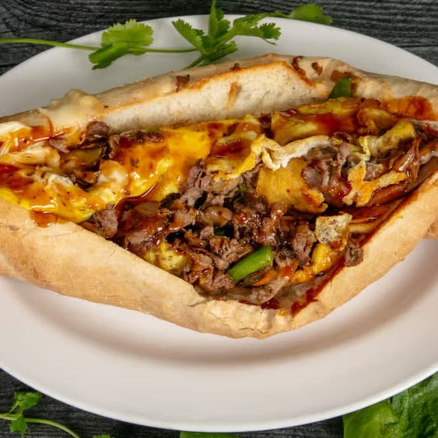 Steak Special Calzone.