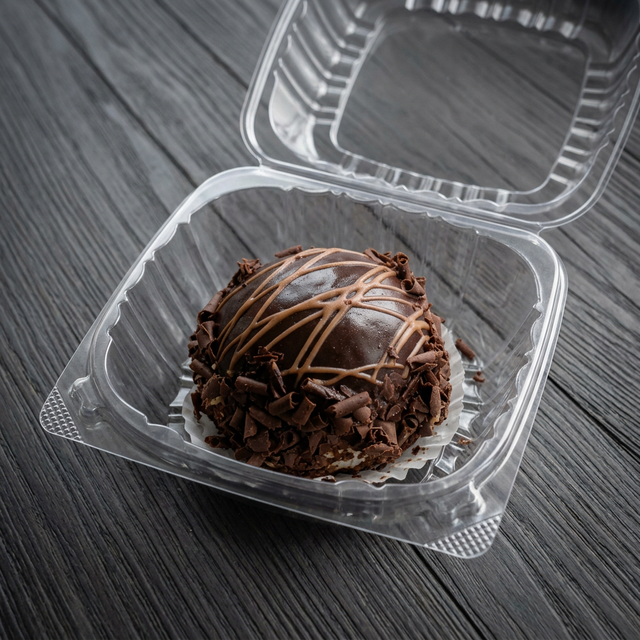Mini Chocolate Truffle Bomb.